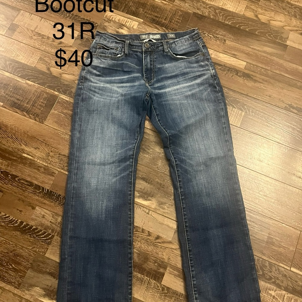 Bootcut Jeans - Blue